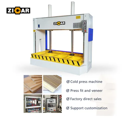 ZICAR JY3248*50 plywood hydraulic veneer cold press machine machine cold press woodworking machine